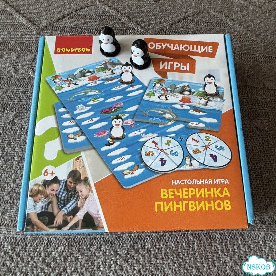 Настольная игра Bondibon Вечеринка пингвинов фото 2