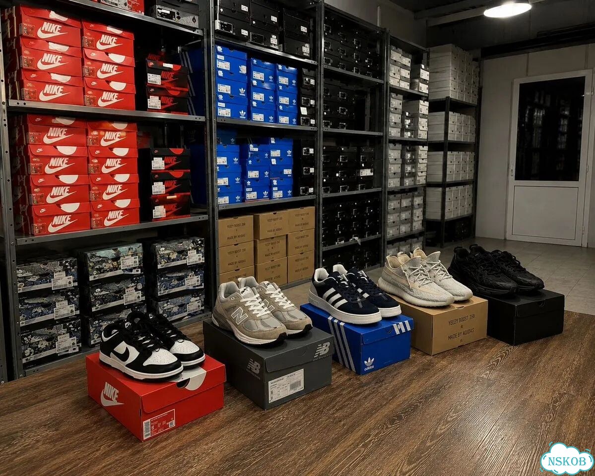 Кросовки Nike Adidas Bape Puma одним лотом фото 1