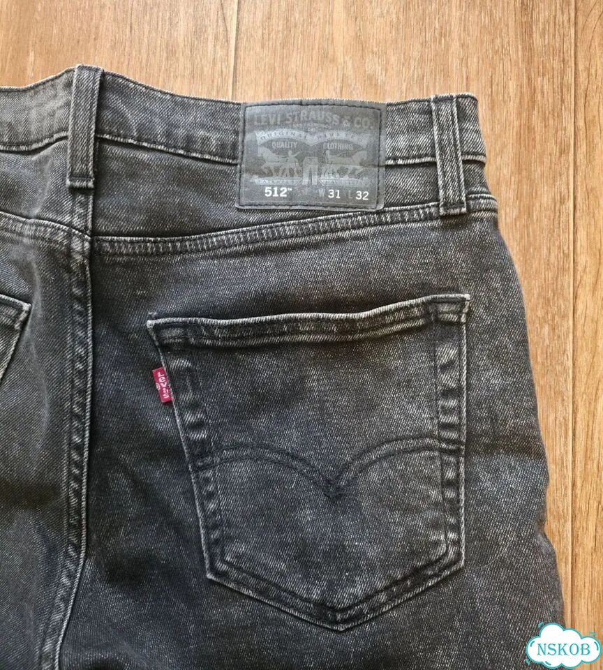 Джинсы мужские levis 512 31/32 фото 4