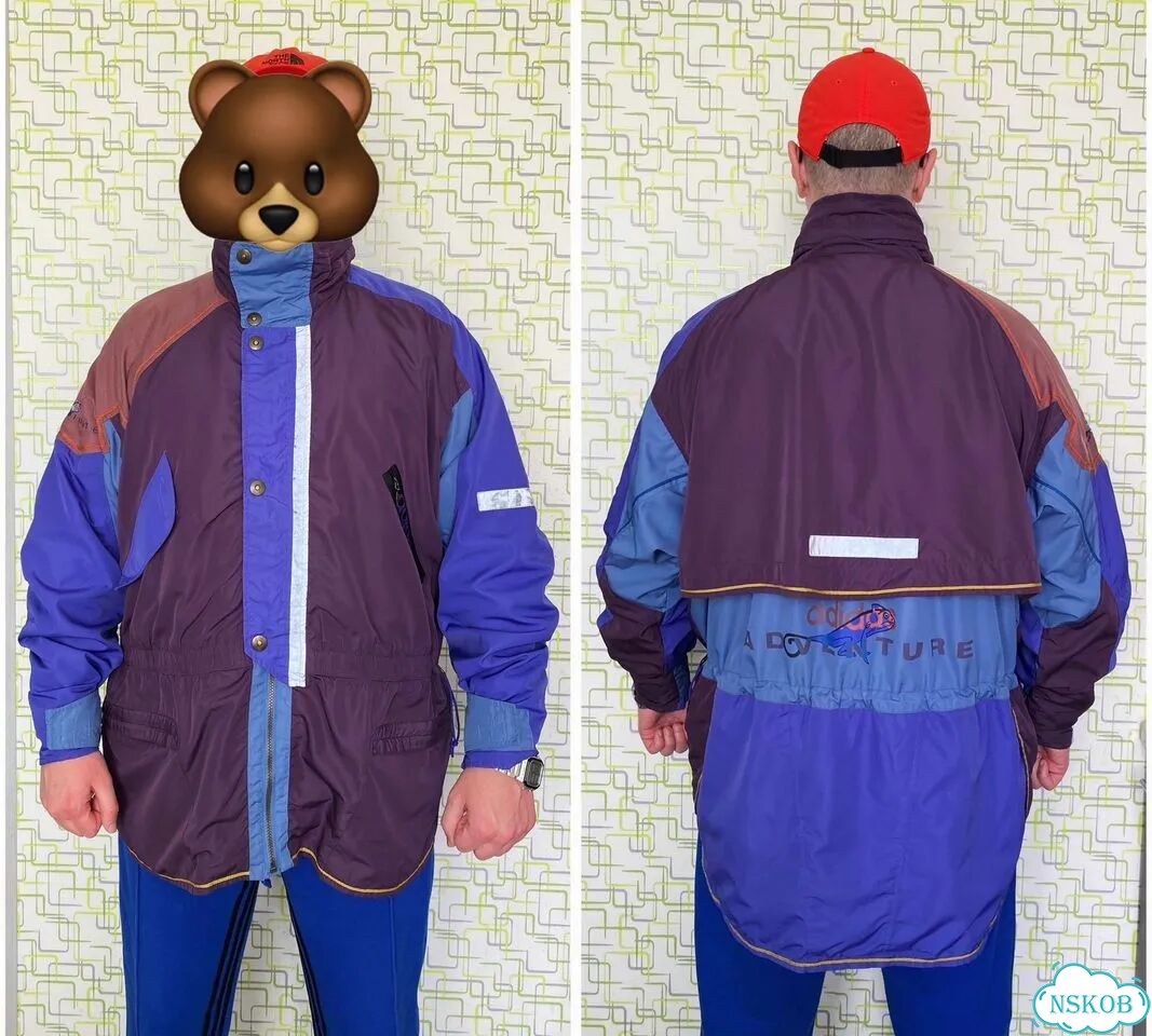 Adidas Adventure OG Куртка Винтаж 1994 (XL) фото 1