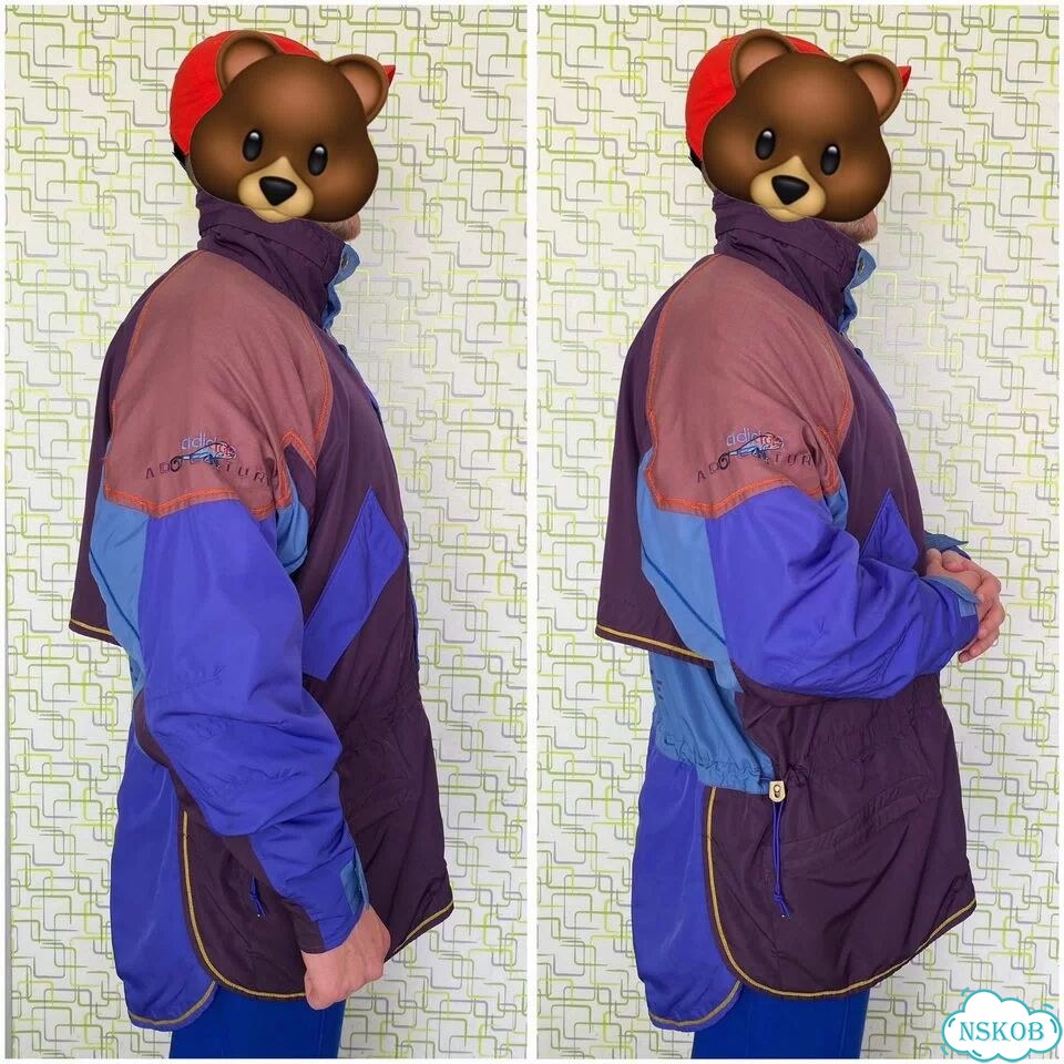 Adidas Adventure OG Куртка Винтаж 1994 (XL) фото 2