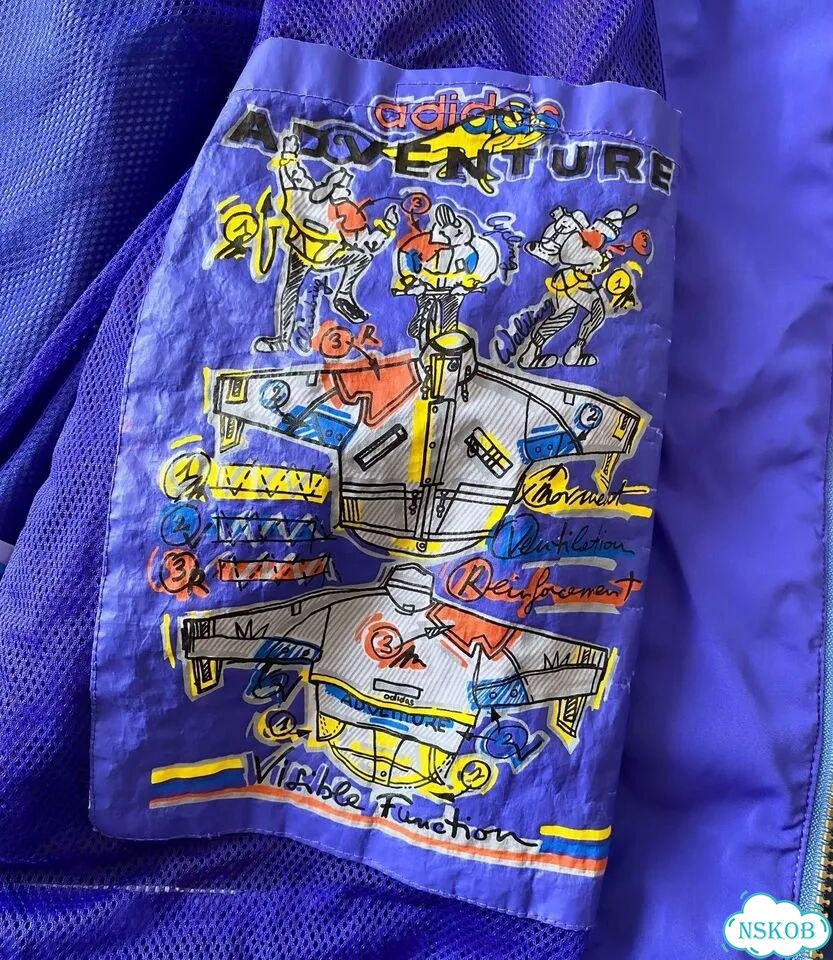 Adidas Adventure OG Куртка Винтаж 1994 (XL) фото 9