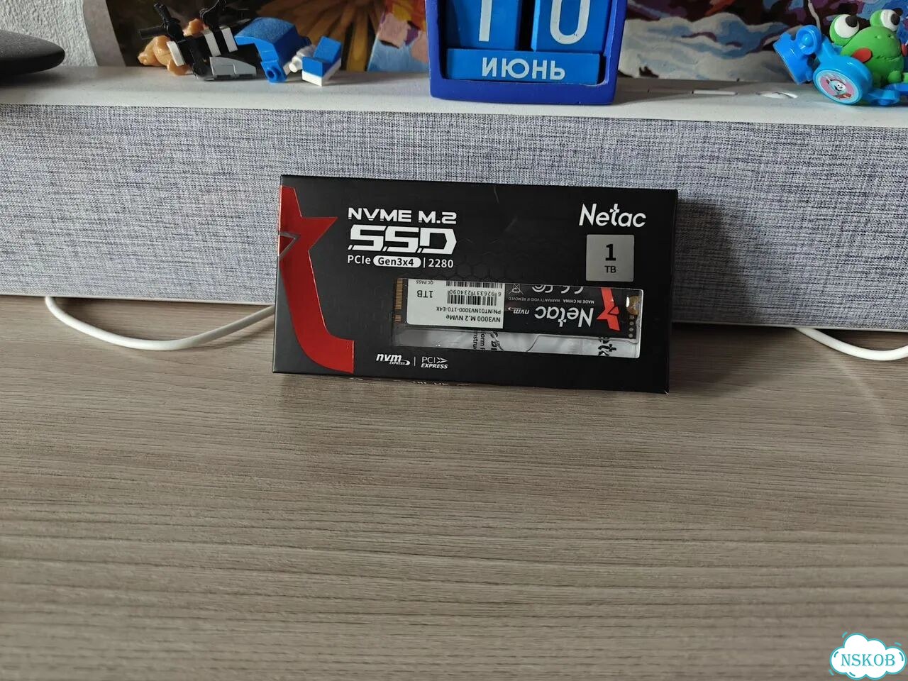 Ssd m2 nvme 1tb netac фото 1