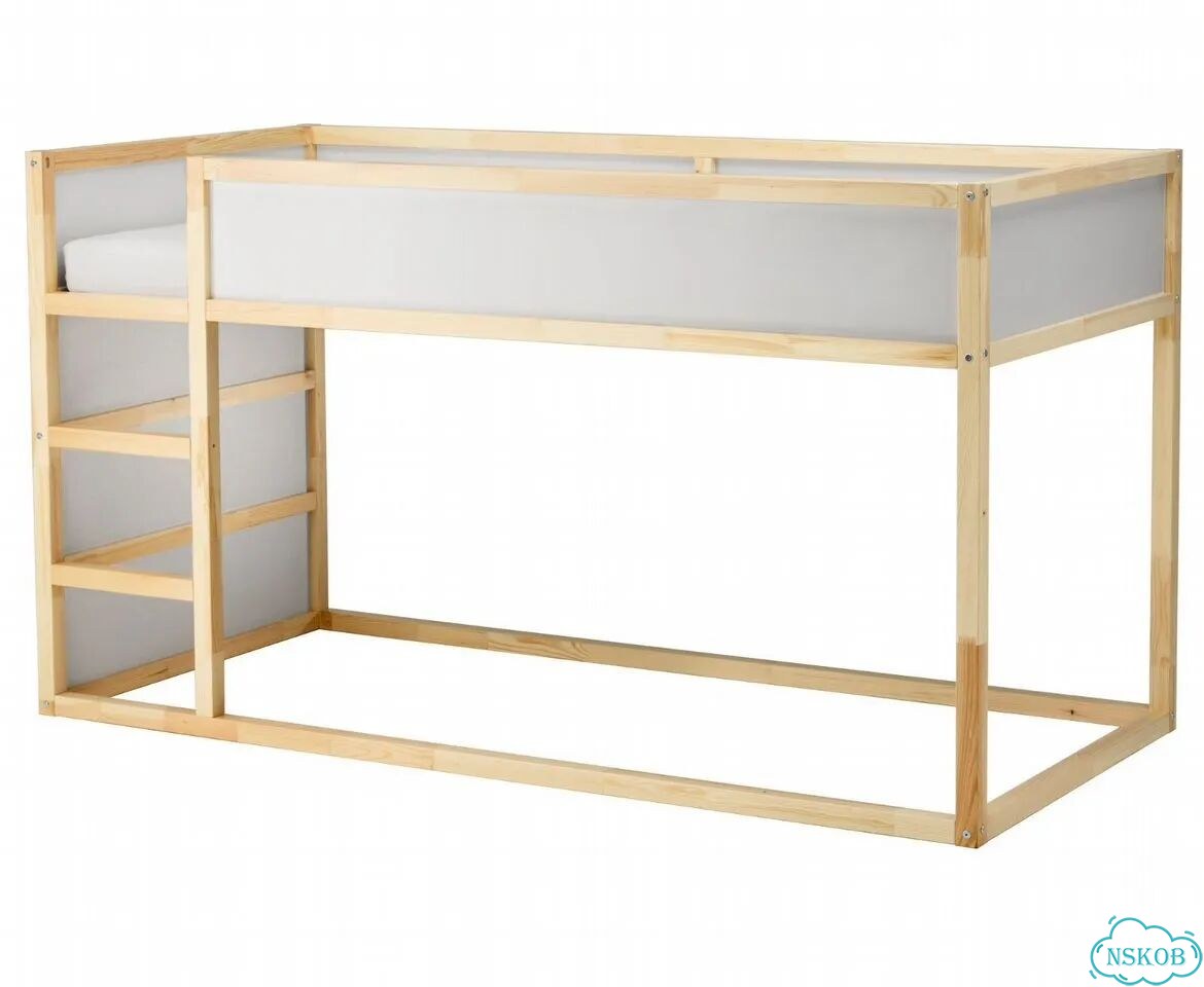 Кровать IKEA кюра (kura) двусторонняя фото 3