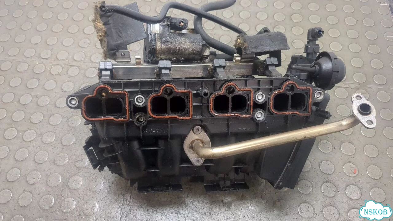 Коллектор впускной Opel Astra H фото 5