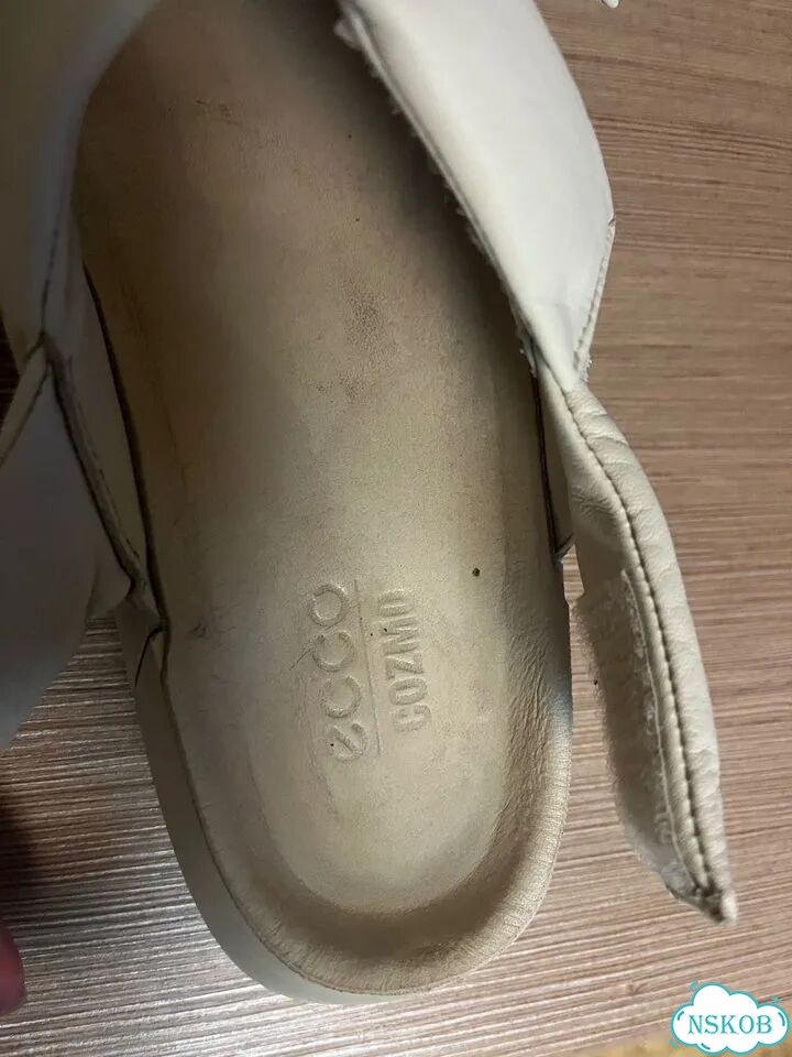 Босоножки сандалии Ecco на рос.40, натур кожа фото 4