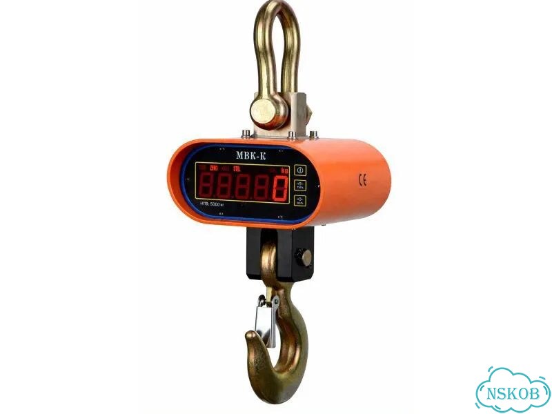Весы крановые электронные на 5 тонн (мвк-к-5000) фото 1