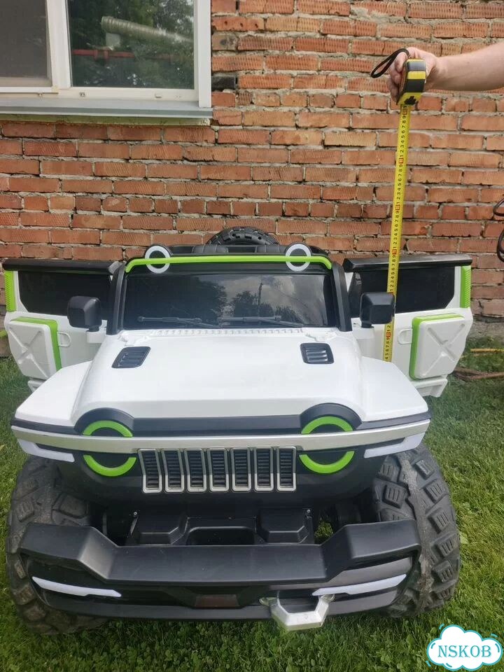 Детский электромобиль jeep wrangler фото 3