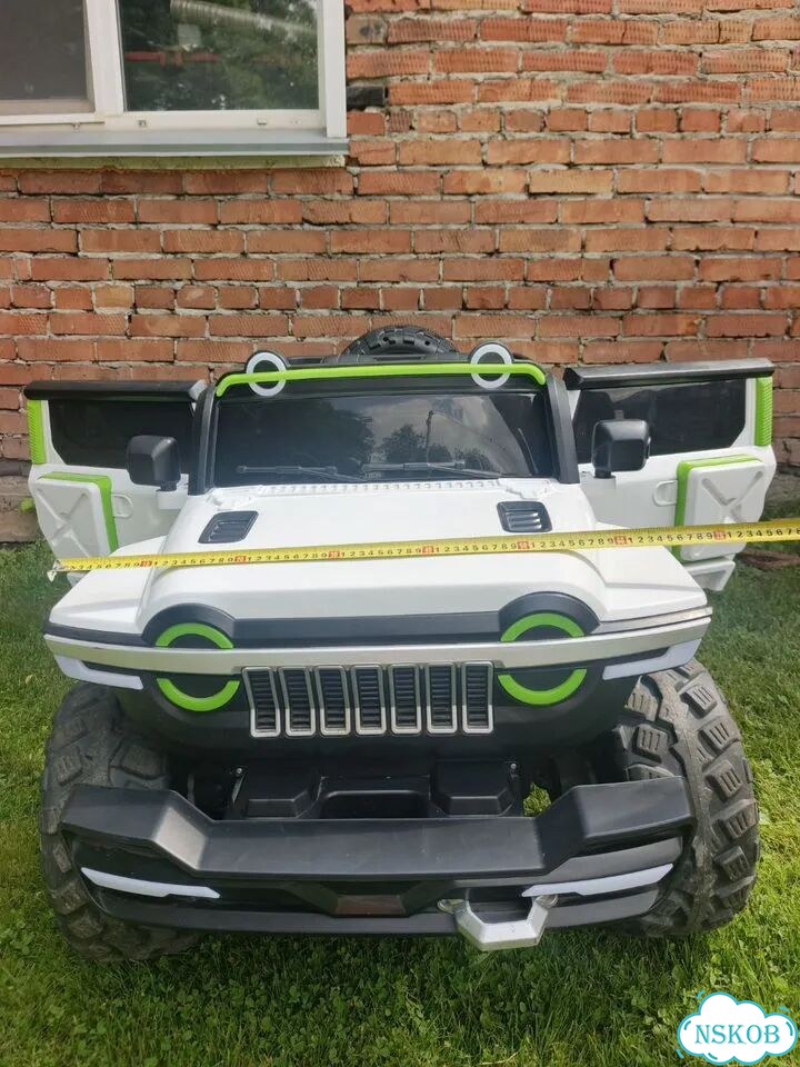 Детский электромобиль jeep wrangler фото 4