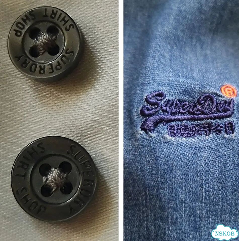 Джинсовая рубашка Superdry Vintage Оригинал(L) фото 9