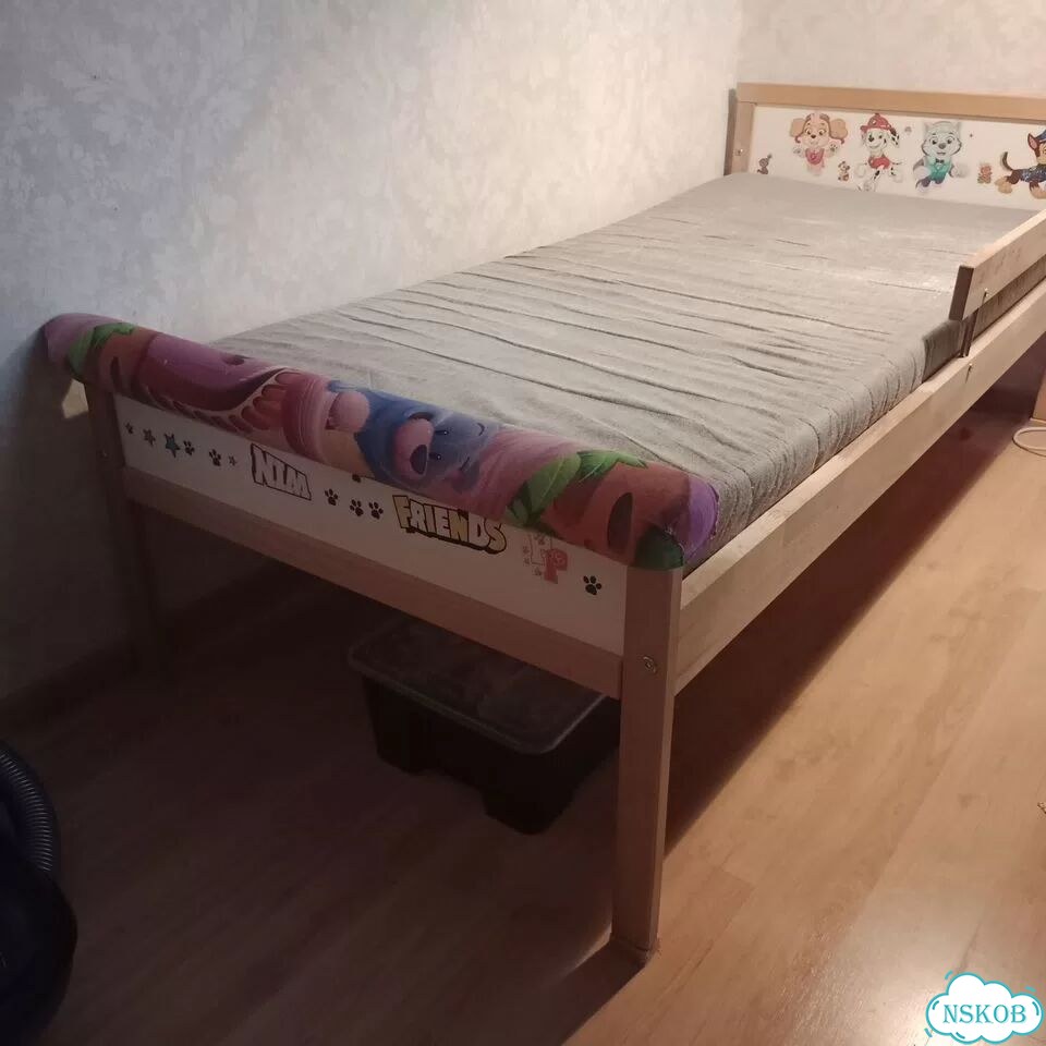 Детская кровать с матрасом икеа фото 2