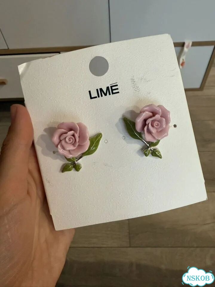 Сережки lime новые фото 1