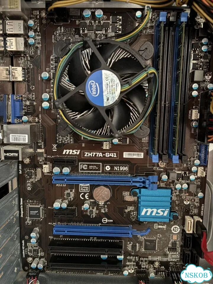 Комплект проц i5 2400, 8 Gb DDR3, zh77a-g 41 фото 3