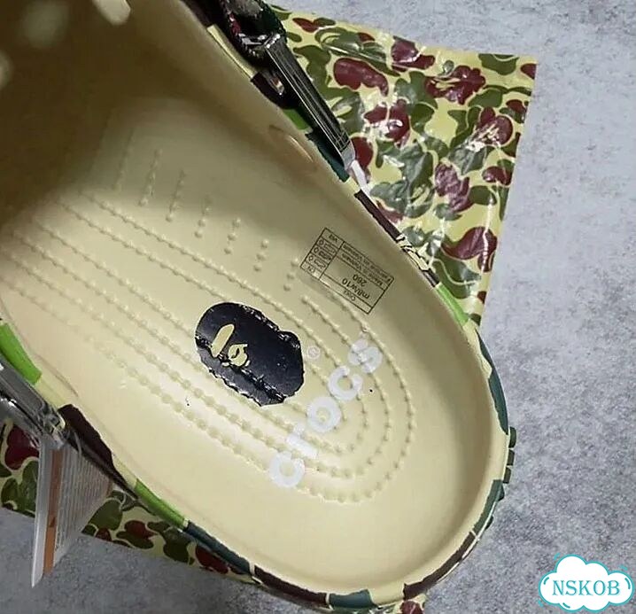 Crocs x bape фото 4