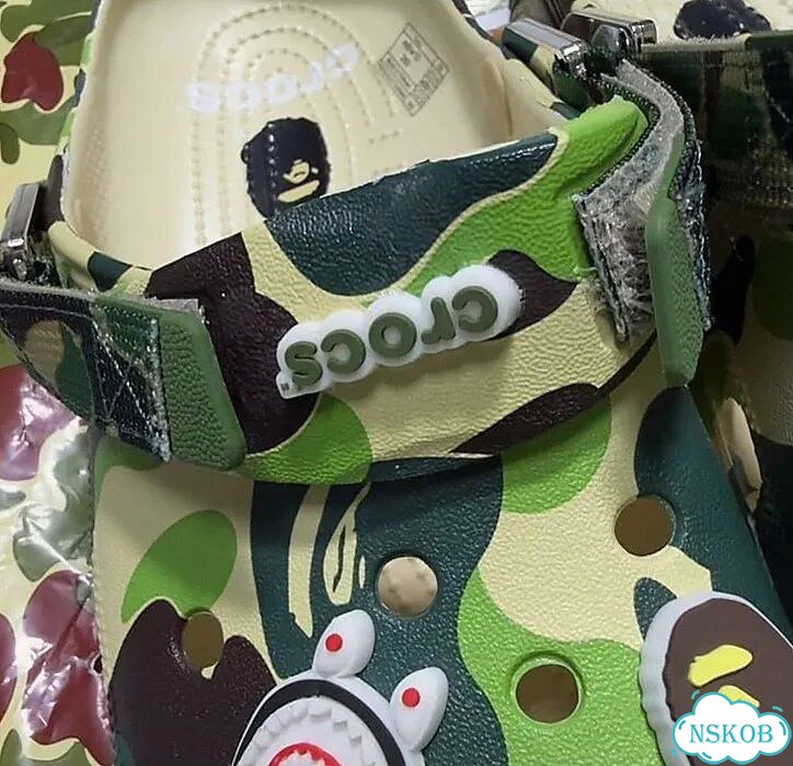 Crocs x bape фото 6
