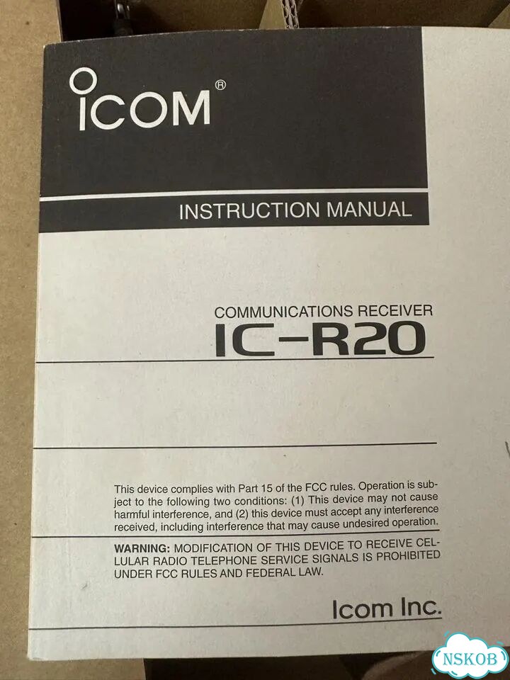 Сканирующий приемник Icom IC-R20 фото 3