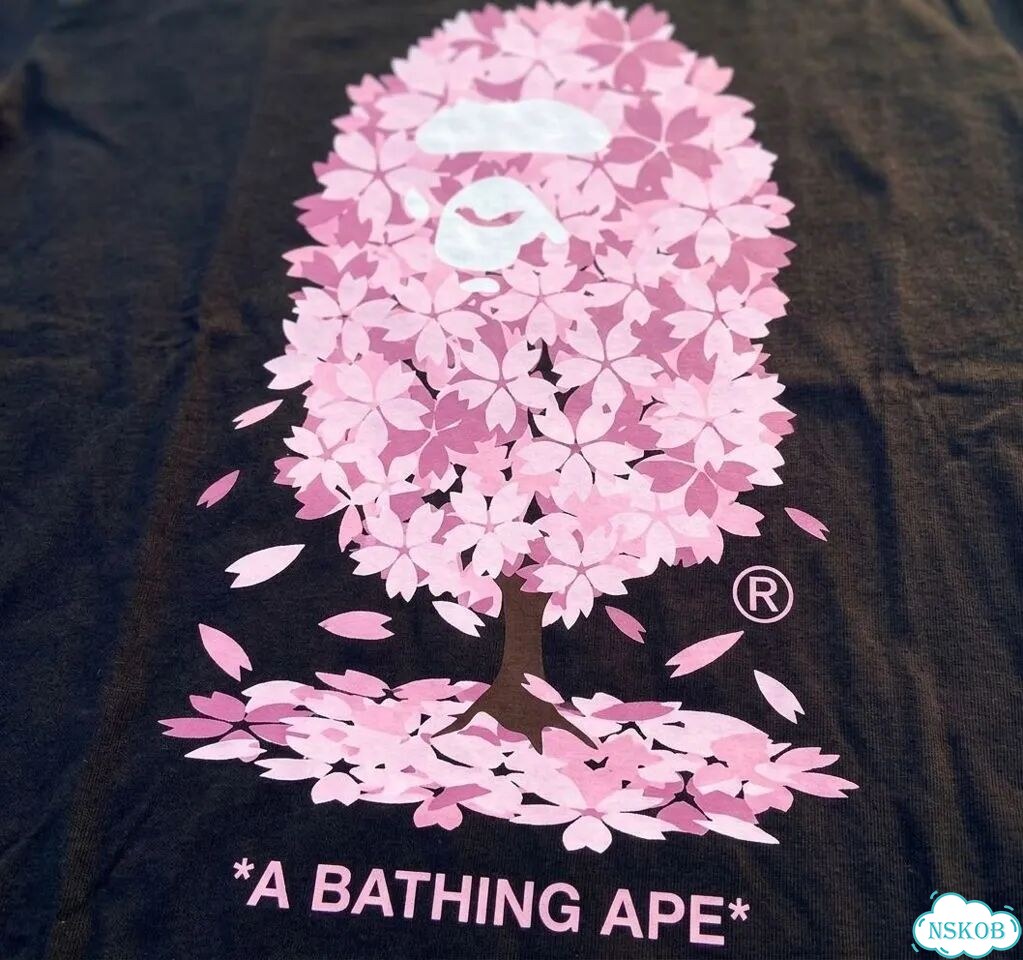 Футболка Bape Sakura фото 3