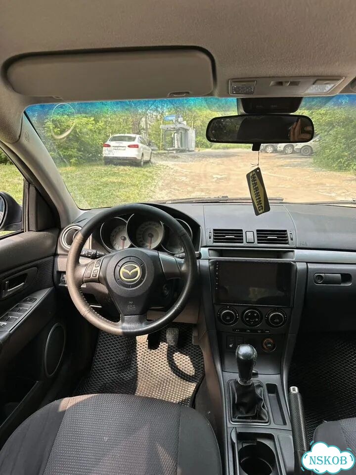 Mazda 3 1.6 MT, 2007, 300 500 км фото 13