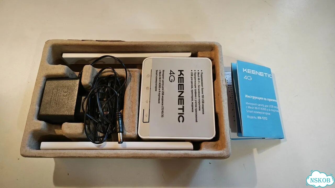 Wifi роутер Keenetic 4G kn-1212 фото 2