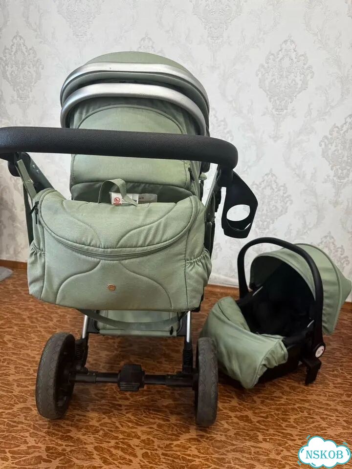Коляска luxmom 3 в 1 фото 1