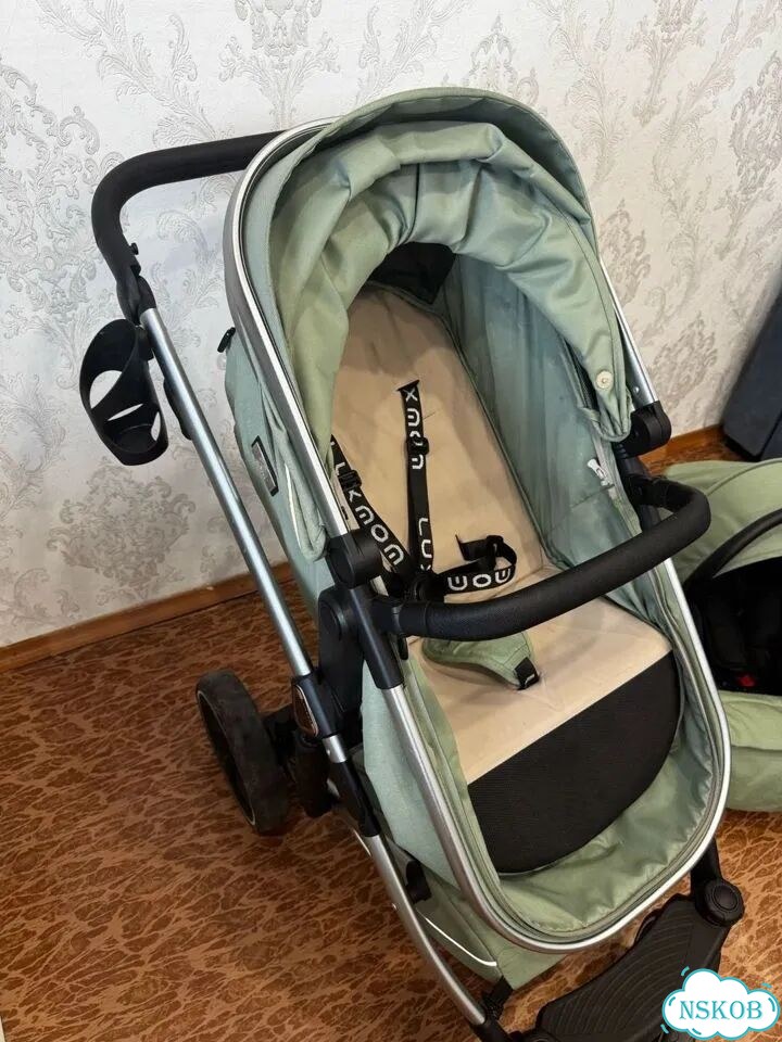 Коляска luxmom 3 в 1 фото 4