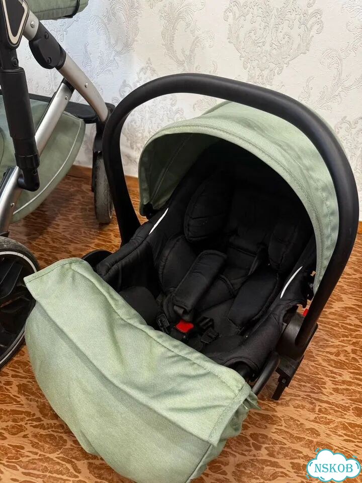 Коляска luxmom 3 в 1 фото 6