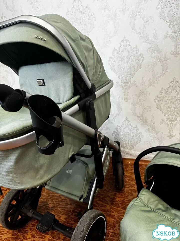 Коляска luxmom 3 в 1 фото 7