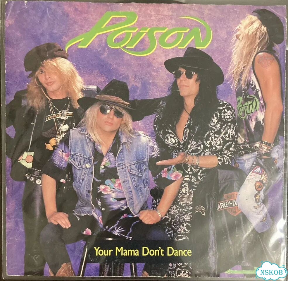 Винил Poison-Your Mama Don't Dance Оригинал Редкий фото 1