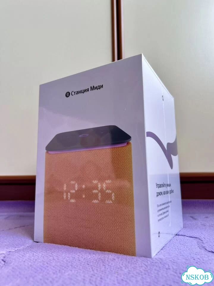 Яндекс Станция Миди с ZigBee, запечатанная фото 1
