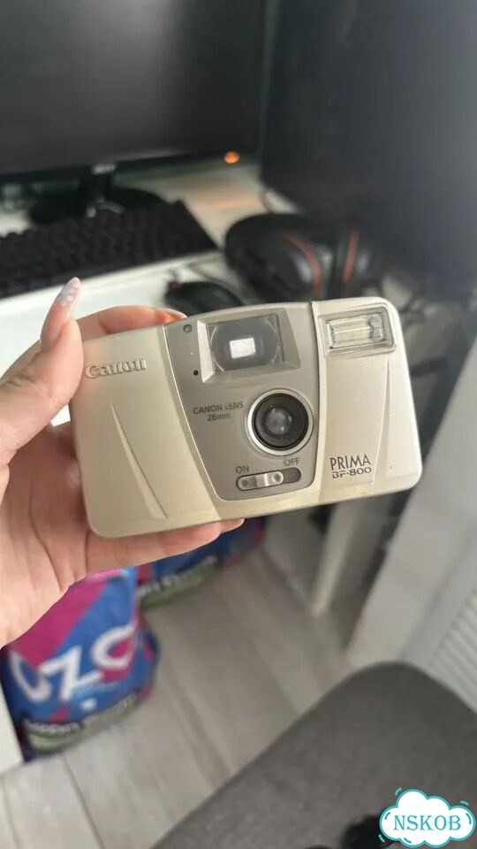 Фотоаппарат canon prima bf 800 пленочный мыльница фото 1
