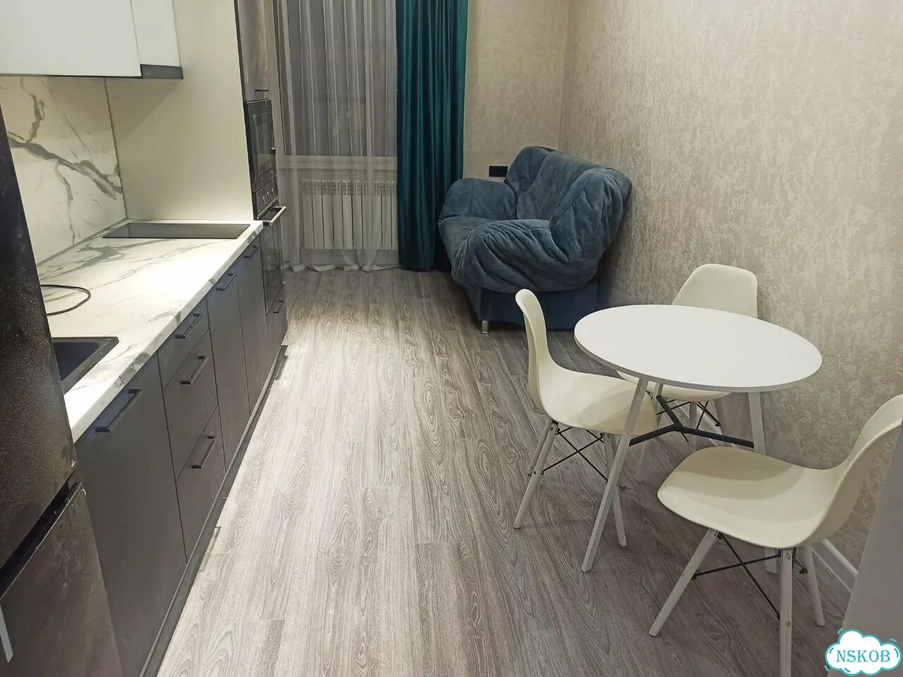 1-к. квартира, 34 м², 25/25 эт. фото 5
