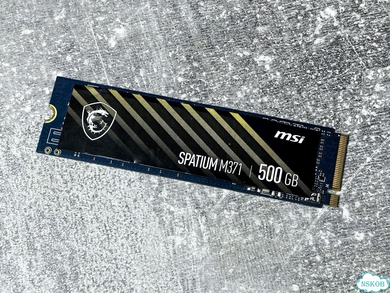 SSD M.2 MSI Spatium M371 500GB фото 1