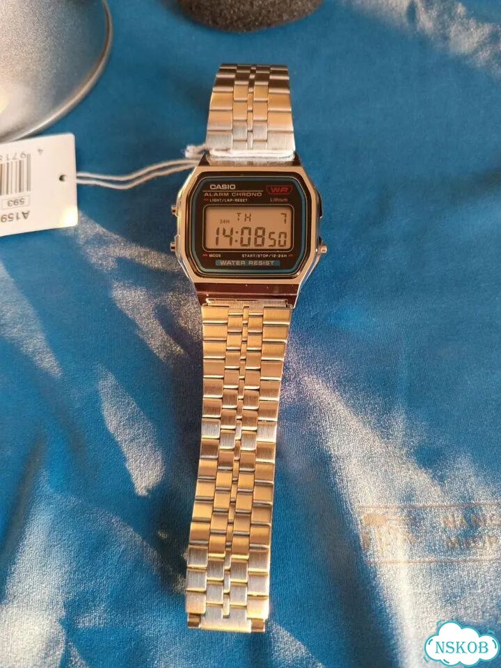 Наручные часы casio A159W-N1DF электронные фото 3