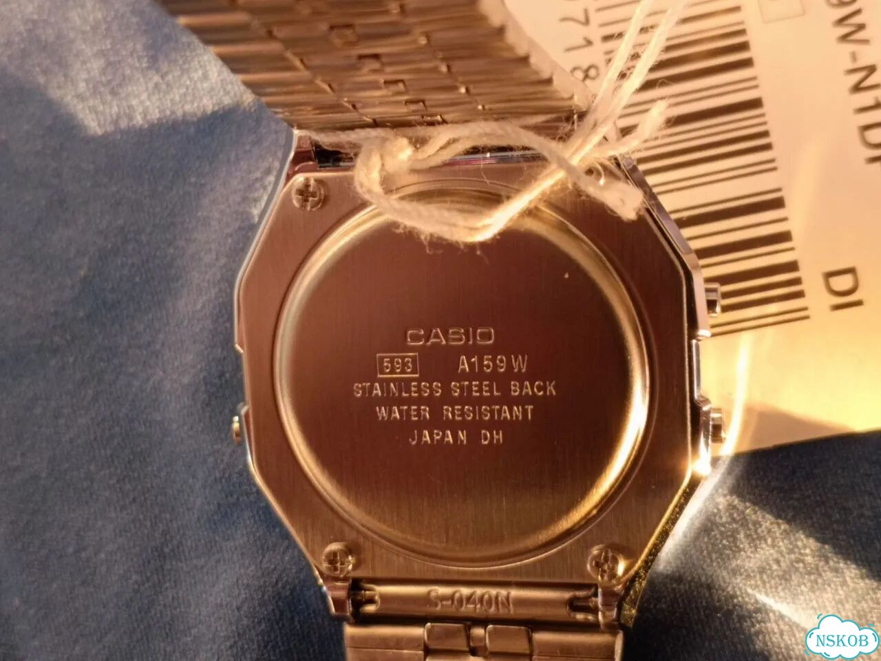 Наручные часы casio A159W-N1DF электронные фото 5
