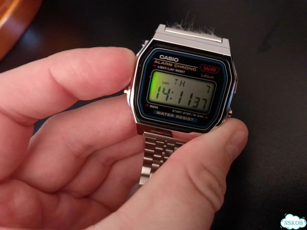 Наручные часы casio A159W-N1DF электронные фото 6