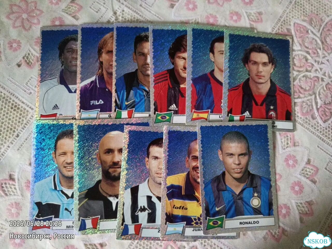 Наклейки Panini Super Football'99 фото 1