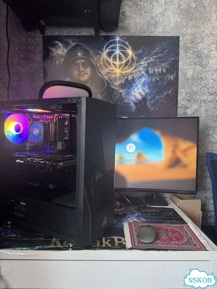 Пк ryzen 5 (2600, R9 380, 16ram ) фото 1