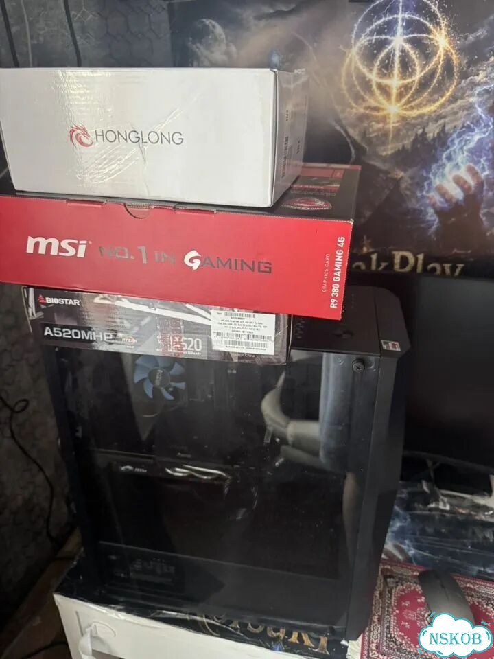 Пк ryzen 5 (2600, R9 380, 16ram ) фото 6