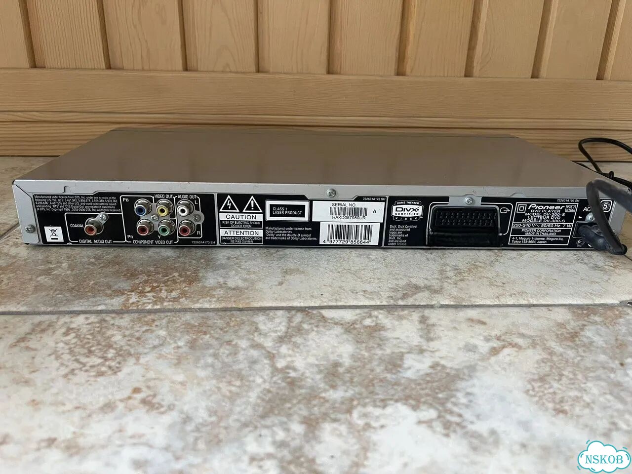 Dvd плеер Pioneer DV-300 фото 4
