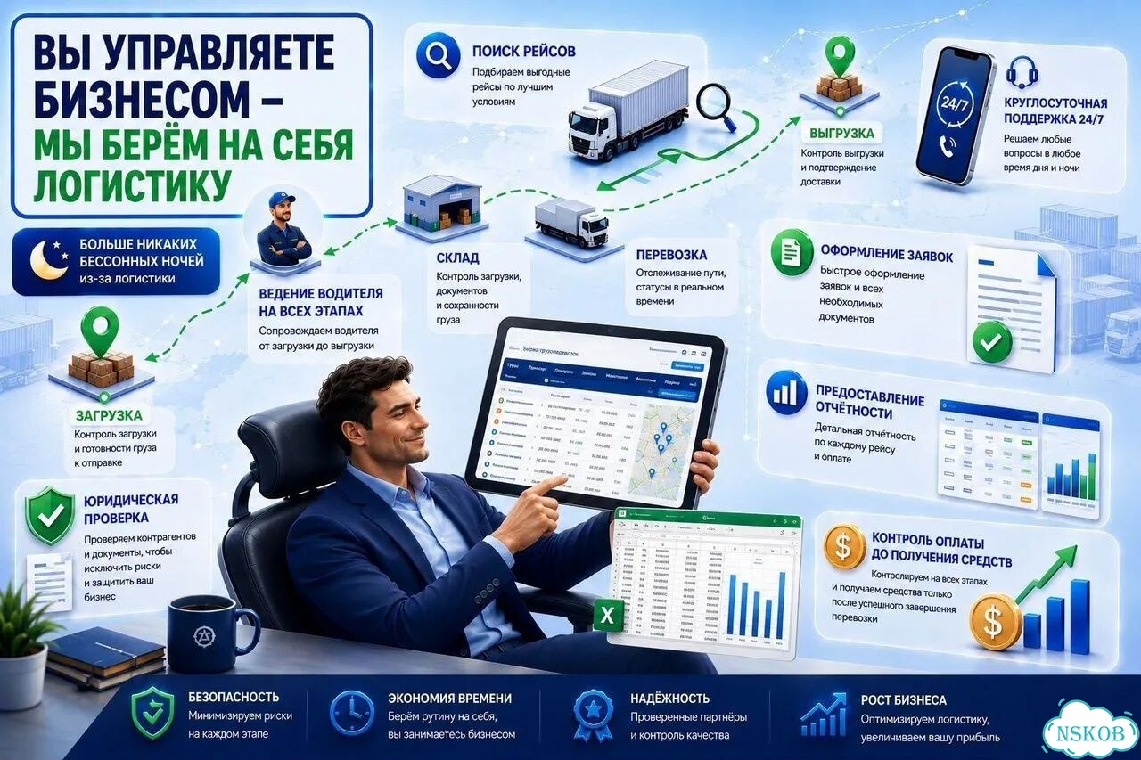 Логистические услуги фото 1