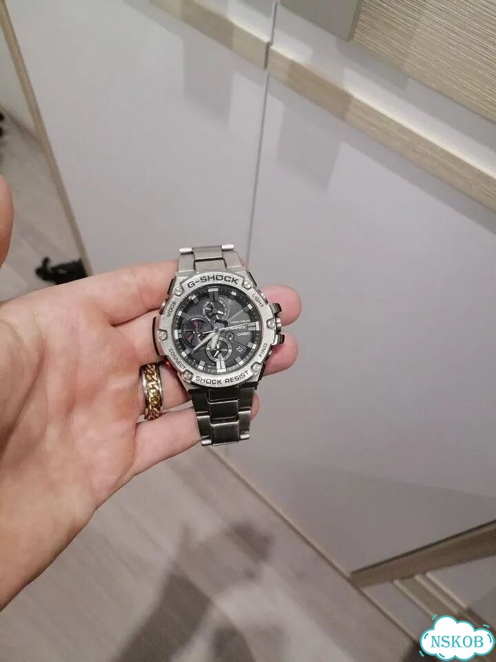 Мужские наручные часы casio g shock b100 фото 1