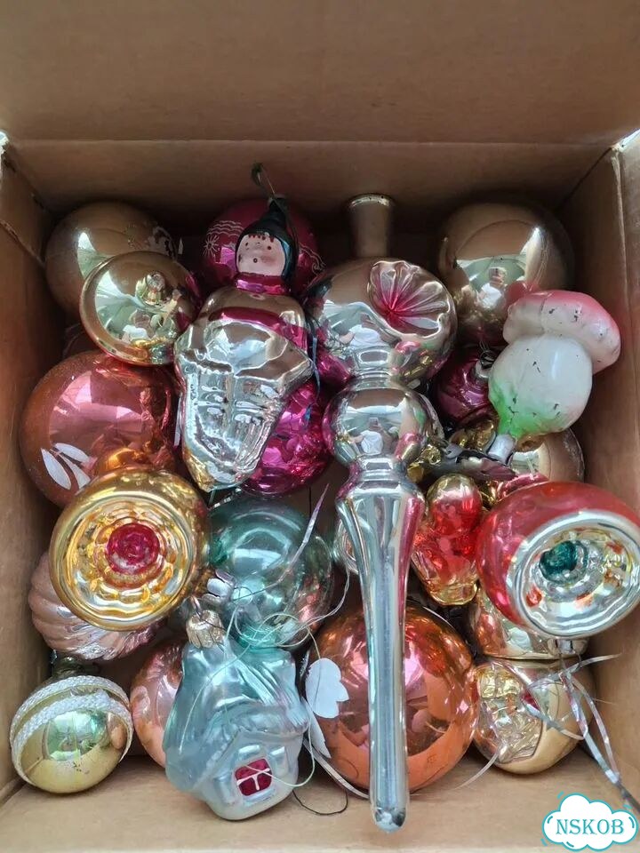 Елочные игрушки СССР фото 1