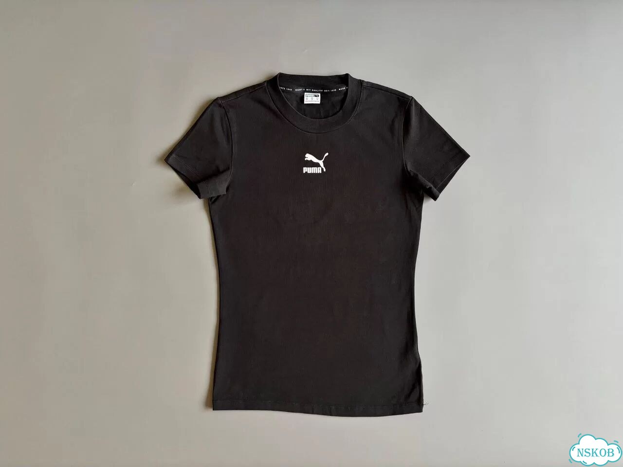 Футболка черная Puma фото 2