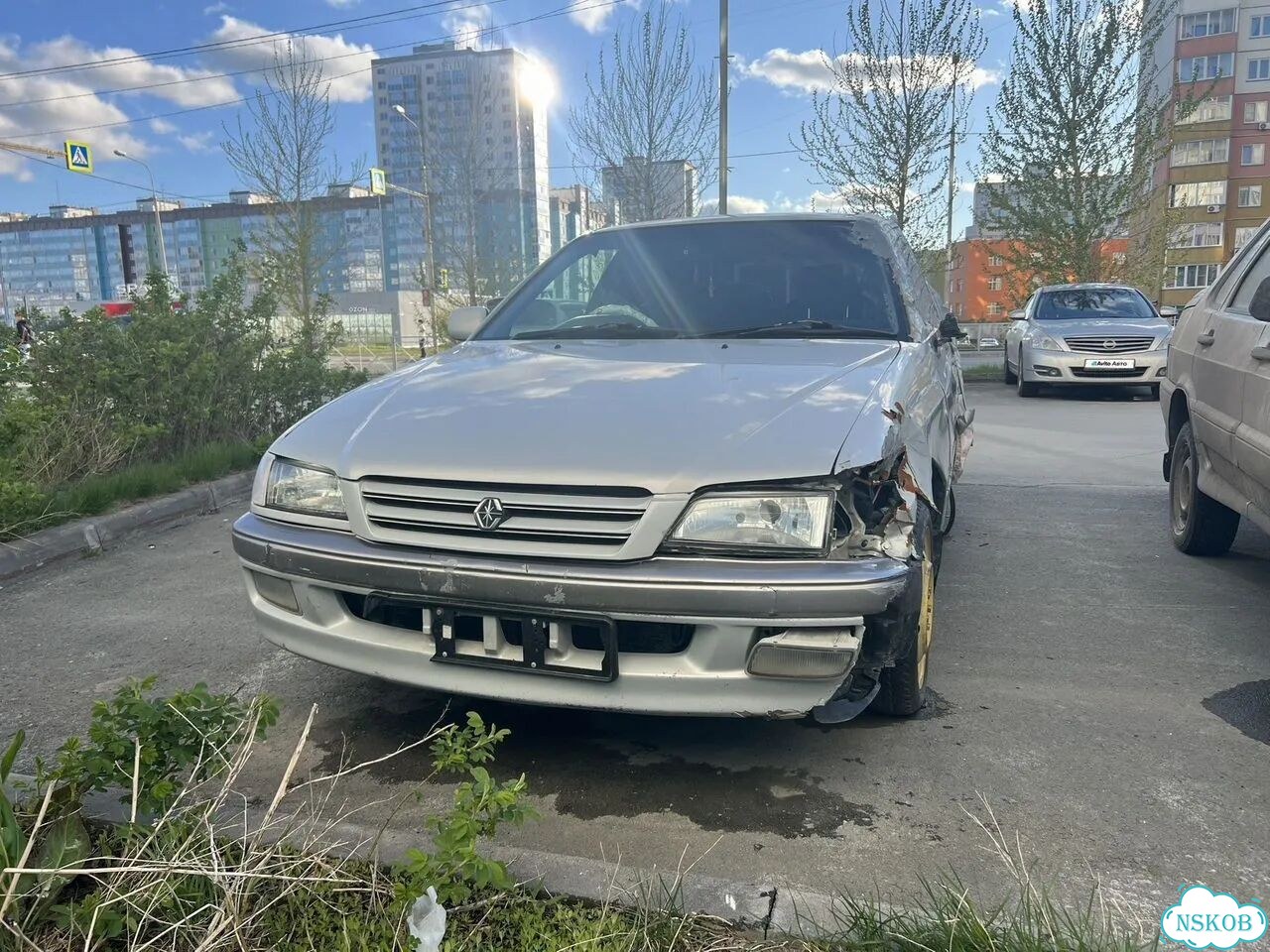 Toyota Corona Premio 1.8 AT, 1997, битый, 10 000 км фото 2