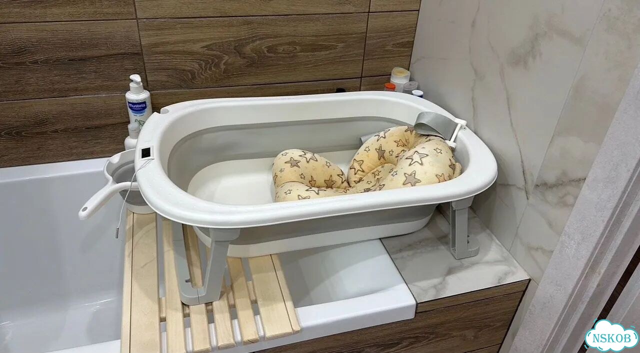 Ванночка для купания новорожденного фото 5