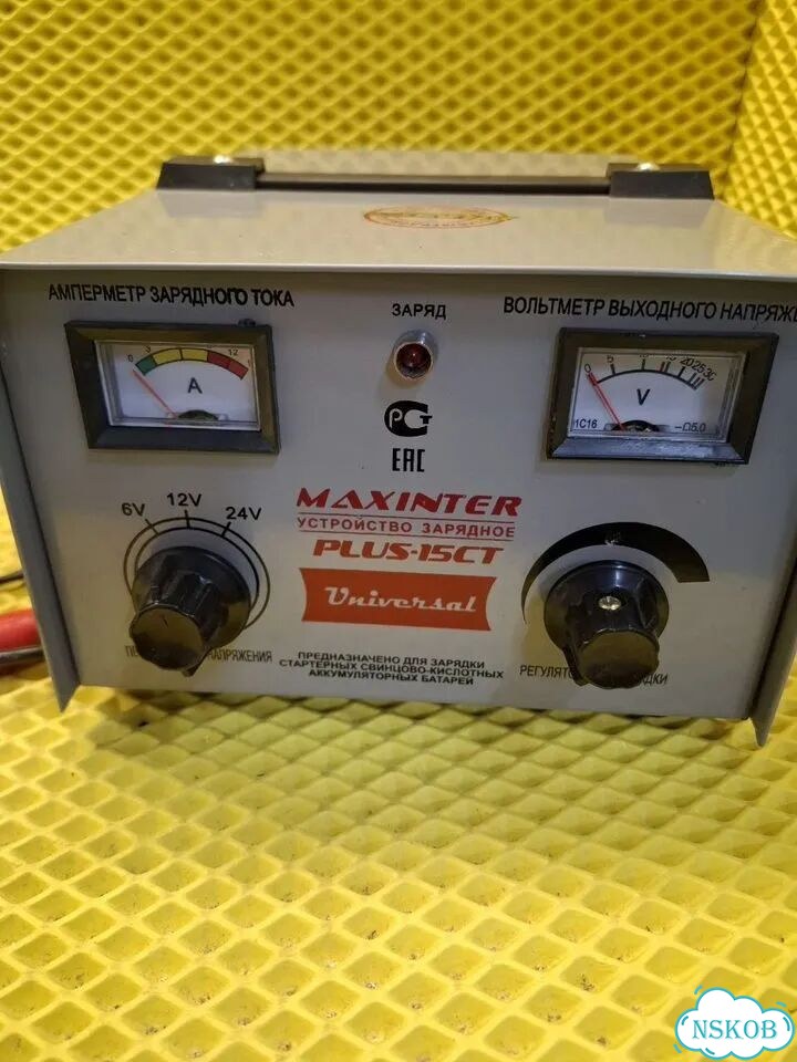 Зарядное устройство для АКБ Maxinter Plus-15CT фото 2