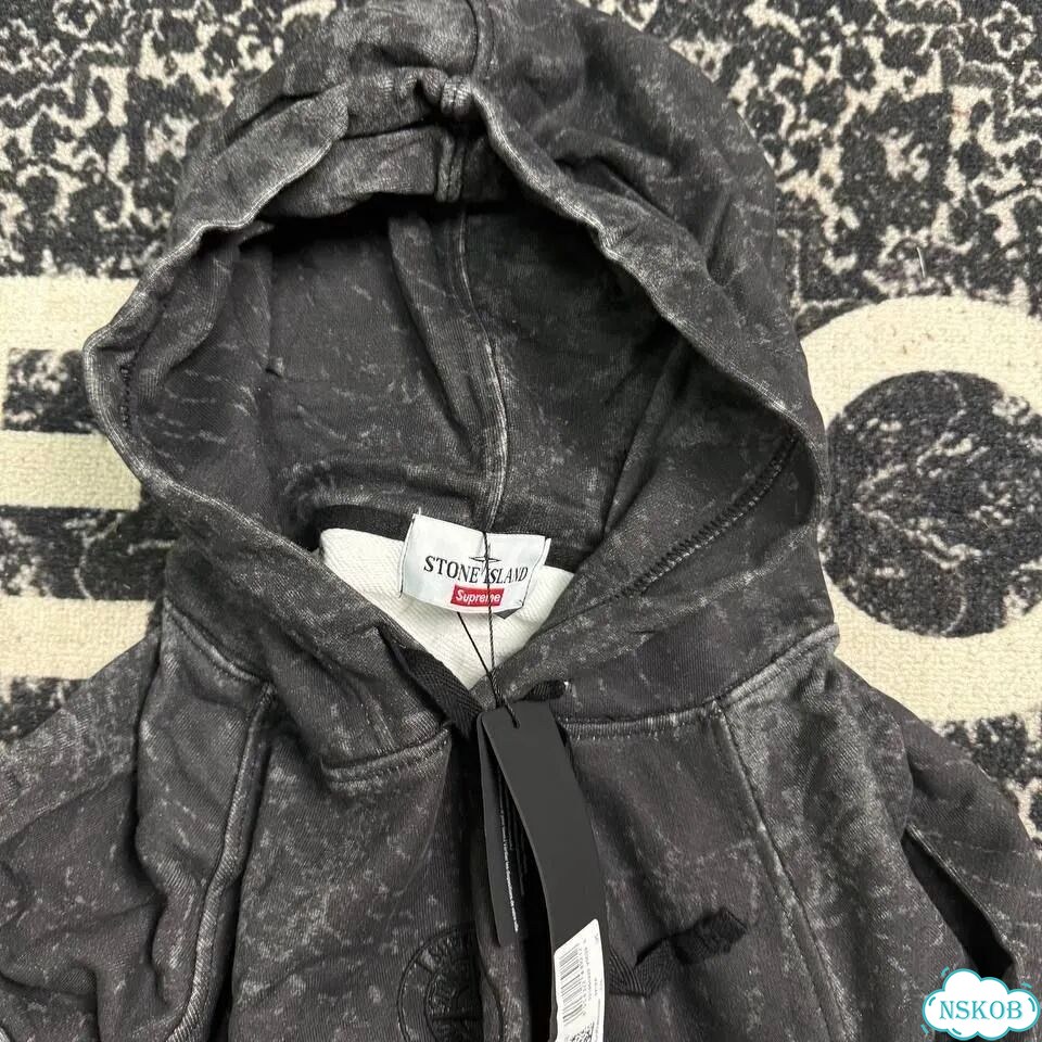 Толстовка Stone Island x Supreme фото 8