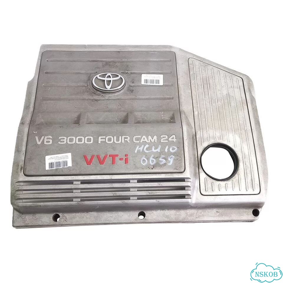 Крышка двигателя (декоративная) toyota alphard MNH10W 3,0L 1MZ-FE фото 1