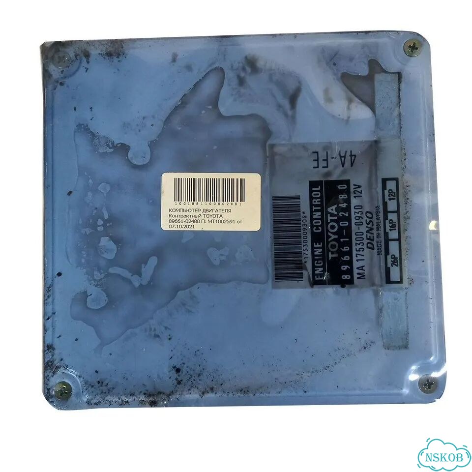 Компьютер двигателя toyota corolla AE101 1,6L 4A-FE фото 2