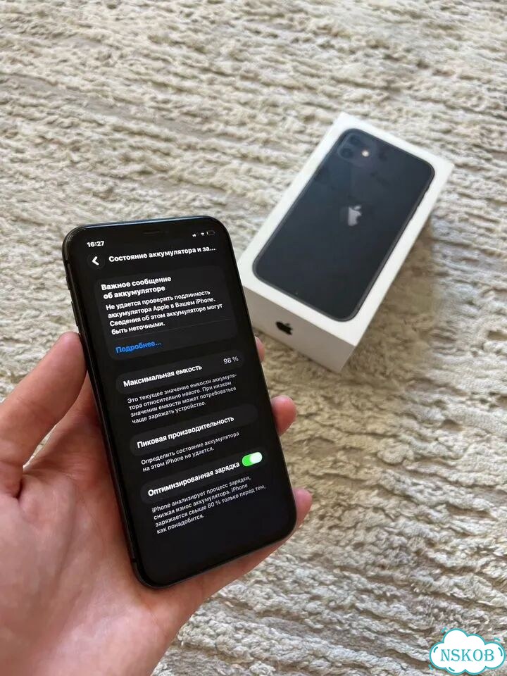 iPhone 11, 128 ГБ, SIM + eSIM фото 4